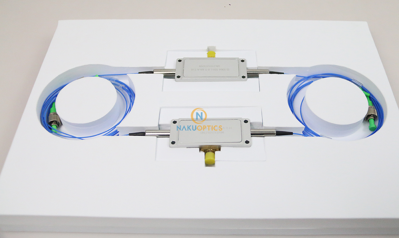 Acousto-Optic Modulators fiber coupled AOM